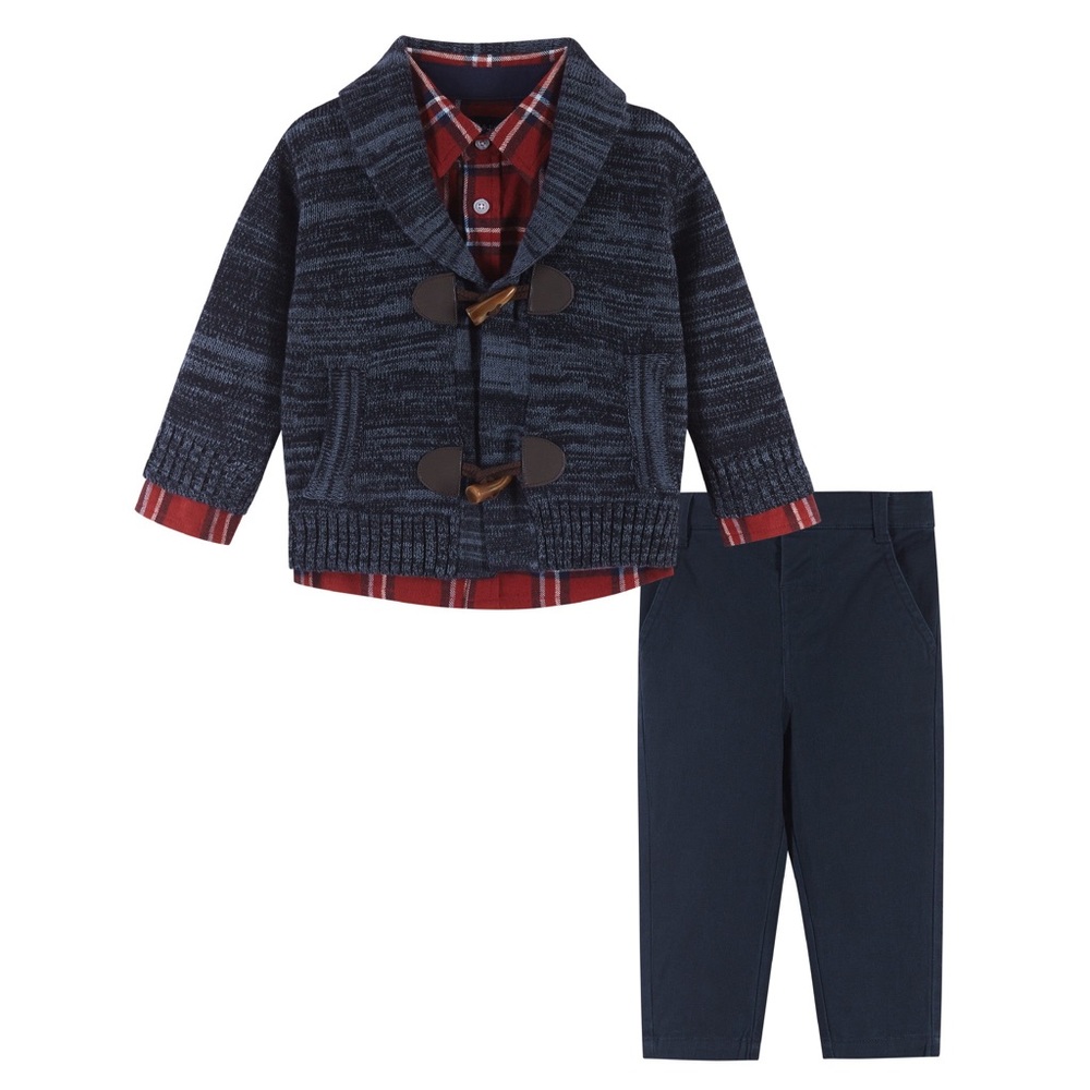 Andy & Evan 3-piece sweater set